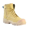 Longreach Ct Zip - Helix Ultra Wheat Zip/Lace Safety (Composite Toe)