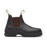 311 - Workfit - Brown Waxy Leather Elastic Side Safety Boot