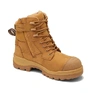 8560 - RotoFlex - Wheat water-resistant nubuck 150mm zip side safety boot