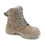 8863 - RotoFlex - Womens Stone water-resistant nubuck 150mm zip side safety boot