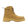 992 - Xfoot Rubber - Wheat Water-Resistant Nubuck, 150Mm Zip Side Safety Boot