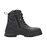 997 - Xfoot Rubber - Black Water Resistant Zip Side 150Mm Ankle Boot