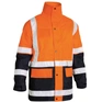 TAPED HI VIS 5 IN 1 RAIN JACKET