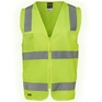 JB's HI VIS (D+N) ZIP SAFETY VEST 