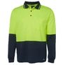 JB's HI VIS L/S TRAD POLO