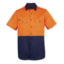 JB's Hi Vis Two Tone Short Sleeve (190G) Shirt