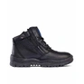 Black Non-Safety ZipSider Boot