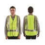 Safety Vests - Yellow Day / Night Use with H Back pattern Reflective Tape