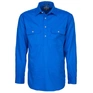 Mens Pilbara Closed Front L/S Shirt
