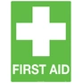90x55mm - Self Adhesive - Sheet of 10 - First Aid