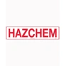 600x150mm - Metal - Hazchem