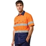 Koolgear - Ventilated Hi-Vis Two Tone Shirt with Tape Short Sleeve