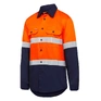 Core - Shirt Long Sleeve 2 Tone Taped Vented